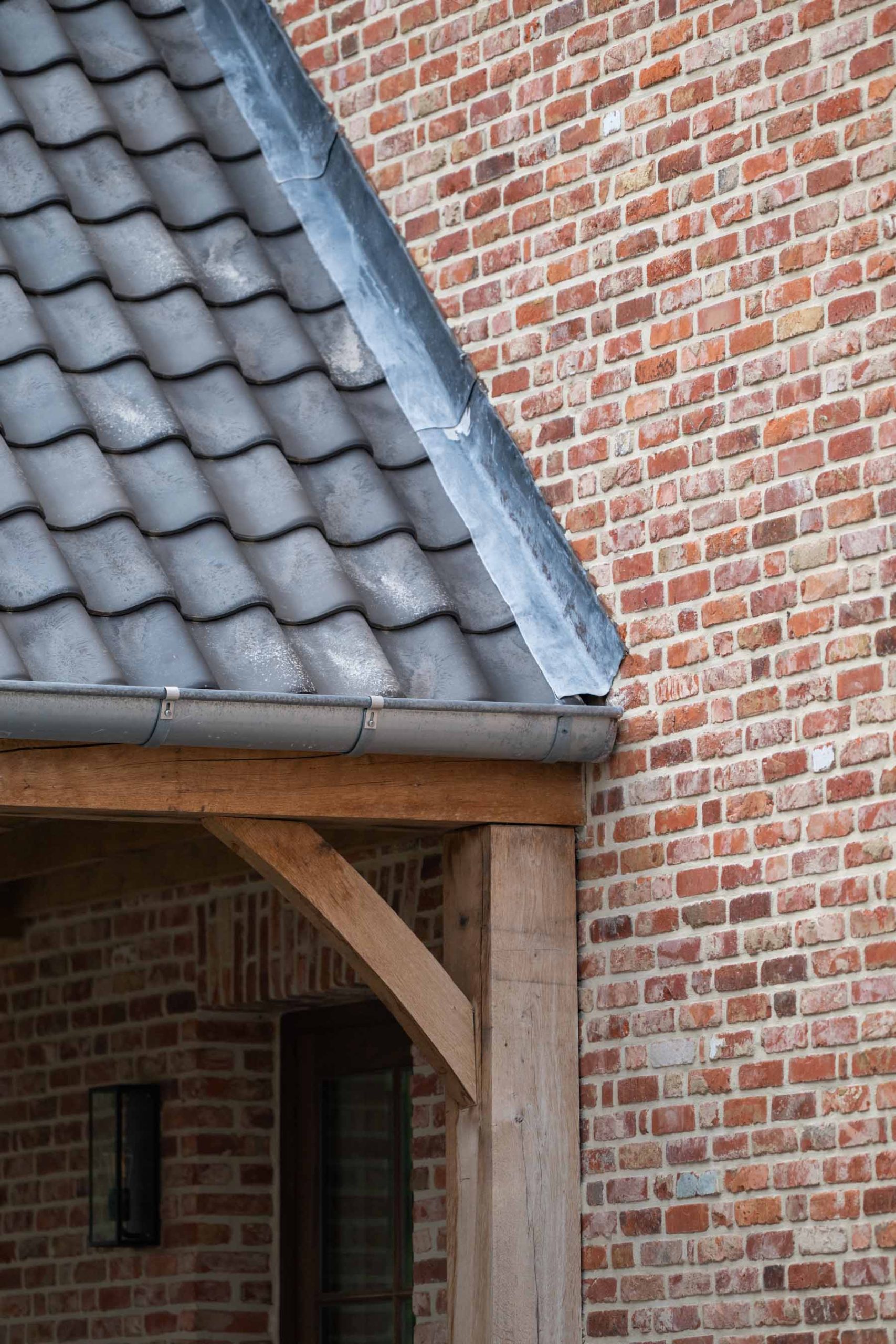 Dakwerken Bilzen — nieuwbouwdak in aanbouw